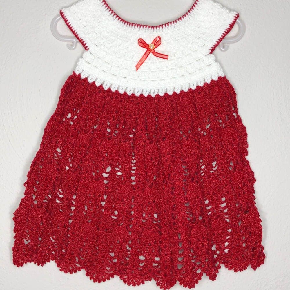 - crochet infant dress